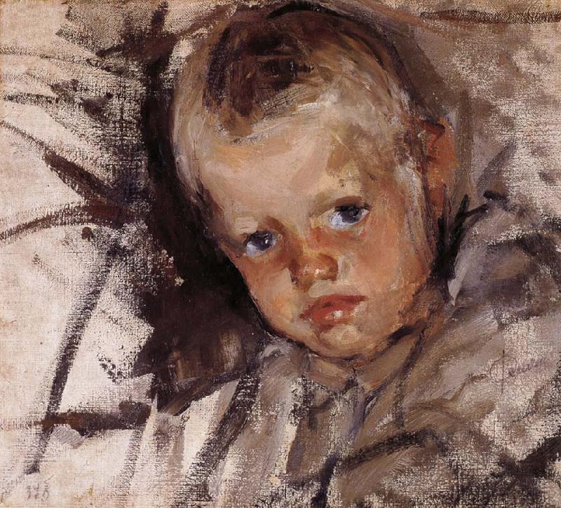 Portrait of baby, Nikolay Fechin